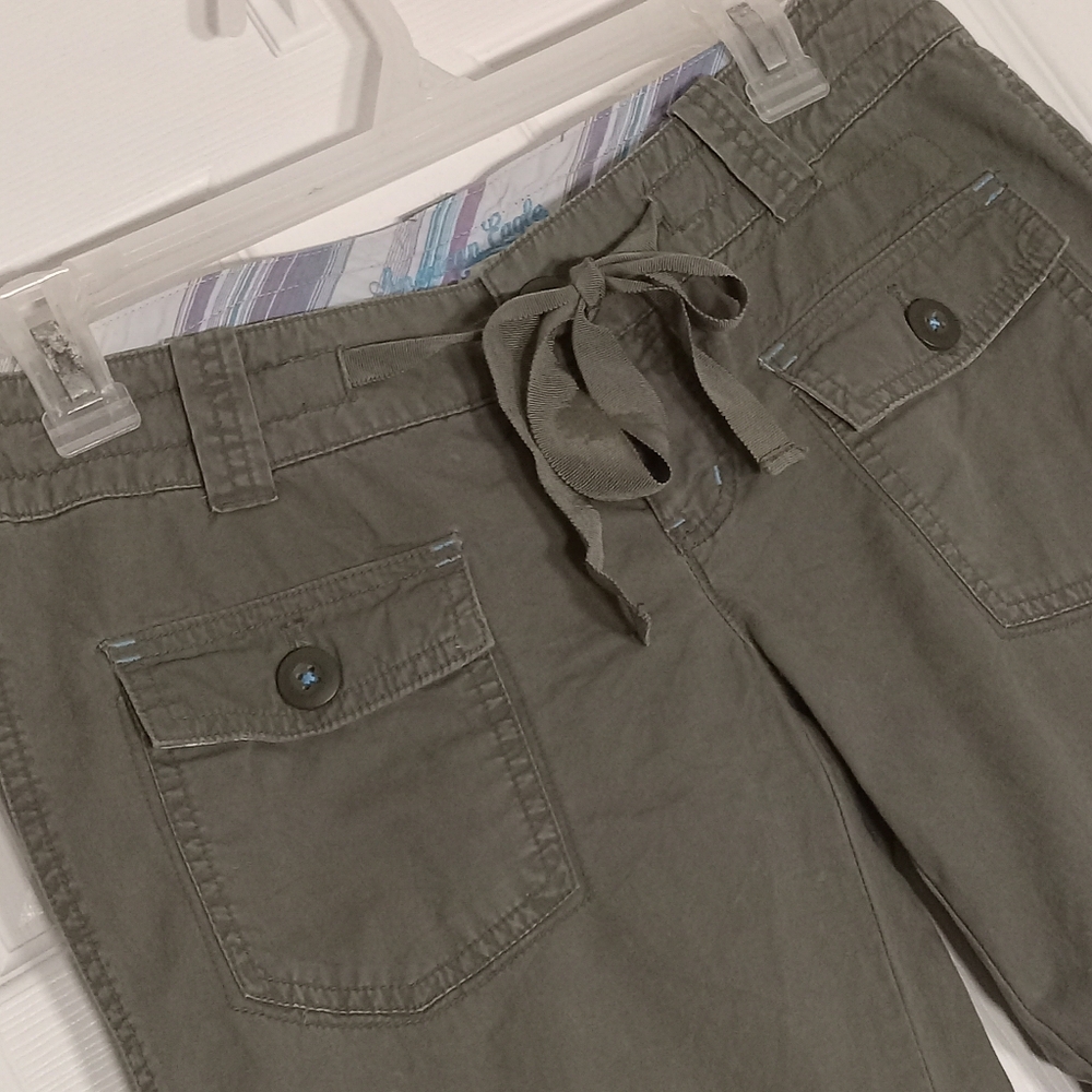 American Eagle Cotton Adjustable Length Capris - image 2